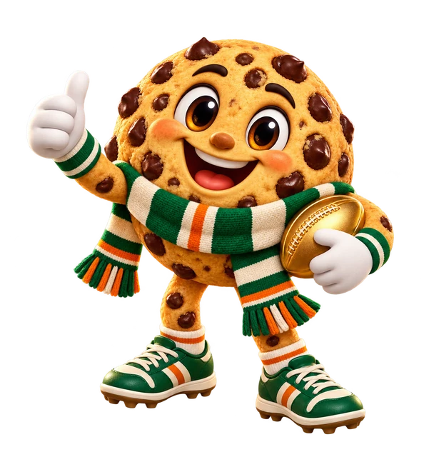 Irish Cookie Casino rugby mascot