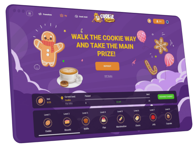 Vip programs CookieCasino